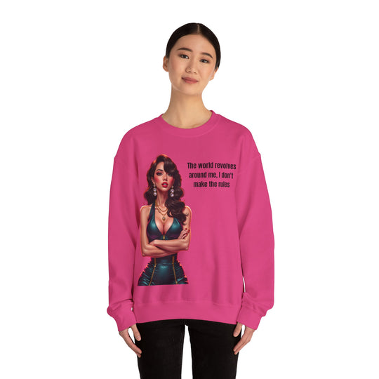 The World Revolves Around Me – Women’s Sweatshirt