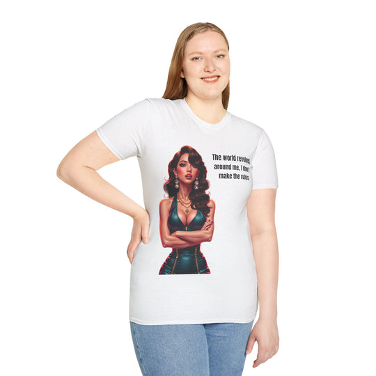 De wereld draait om mij – Dames T-shirt