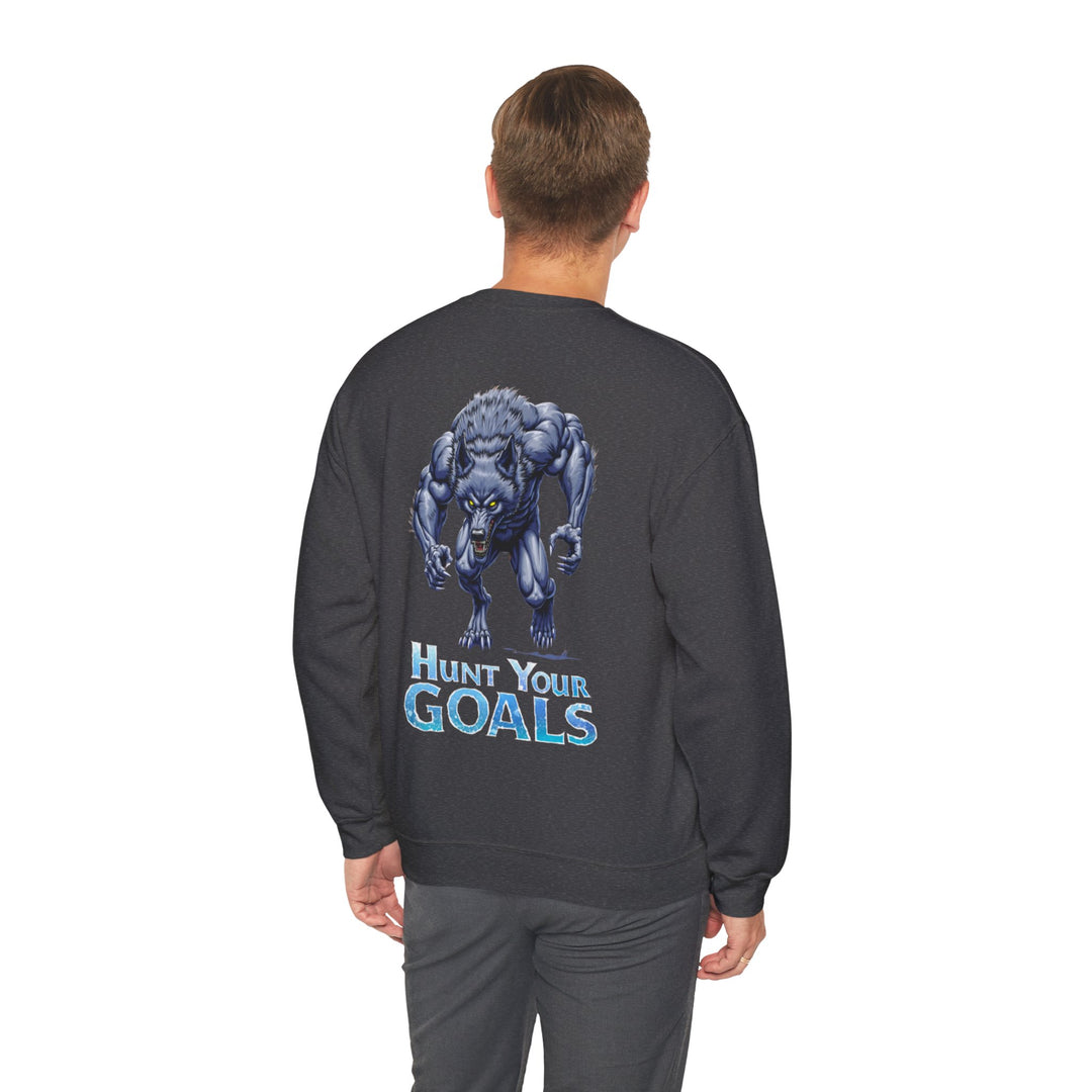 Jage deine Ziele – Wolf Power Sweatshirt