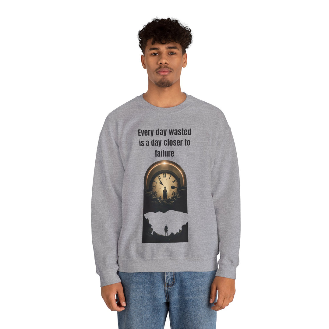 No Time to Waste – Men's  Sweatshirt