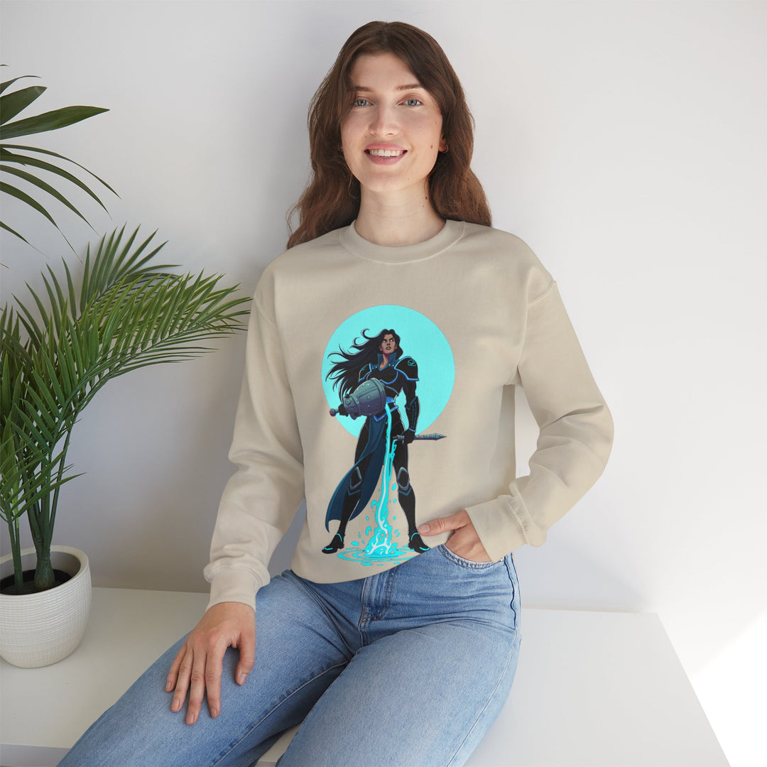 Aquarius Zodiac – Free Thinker & Visionary Spirit Sweatshirt