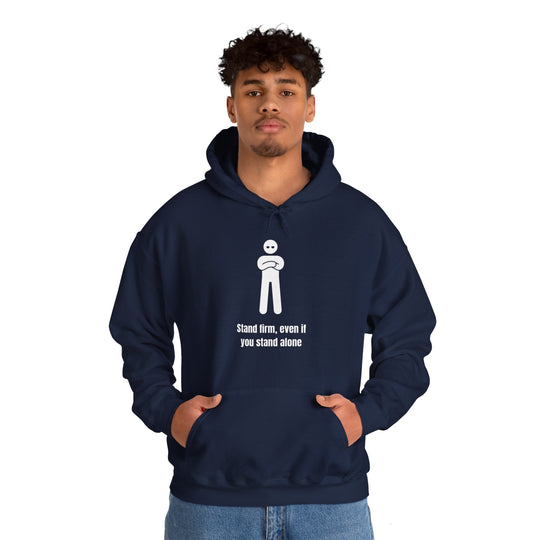 Stand Firm Hoodie – Strength in Solitude