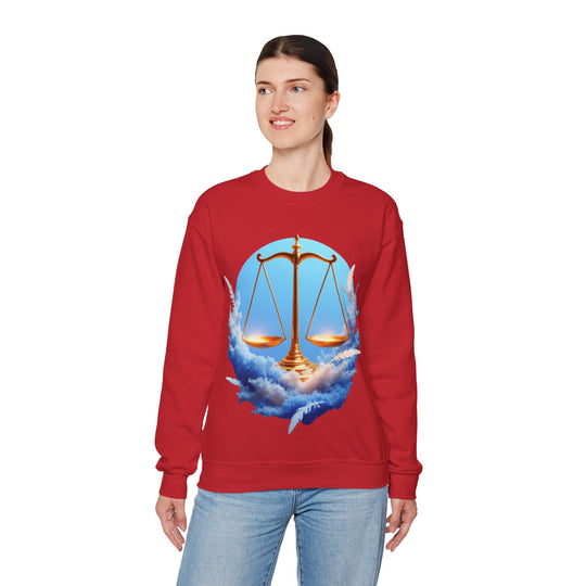 Waage Sternzeichen – Glatter Redner &amp; Gesellschaftsschmetterling Sweatshirt 