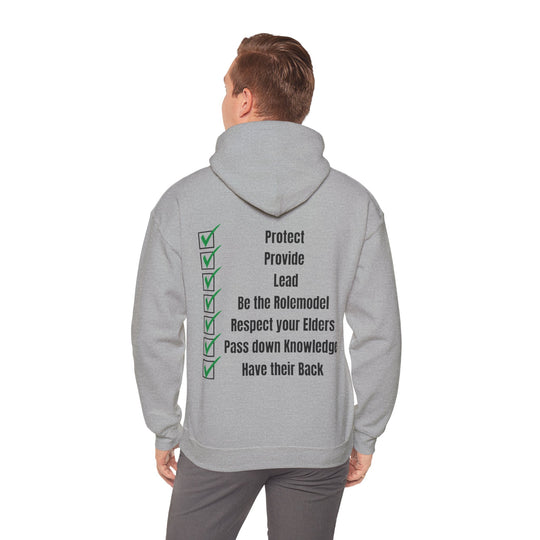 "A Real Man Protects His Own" – Men's Hoodie