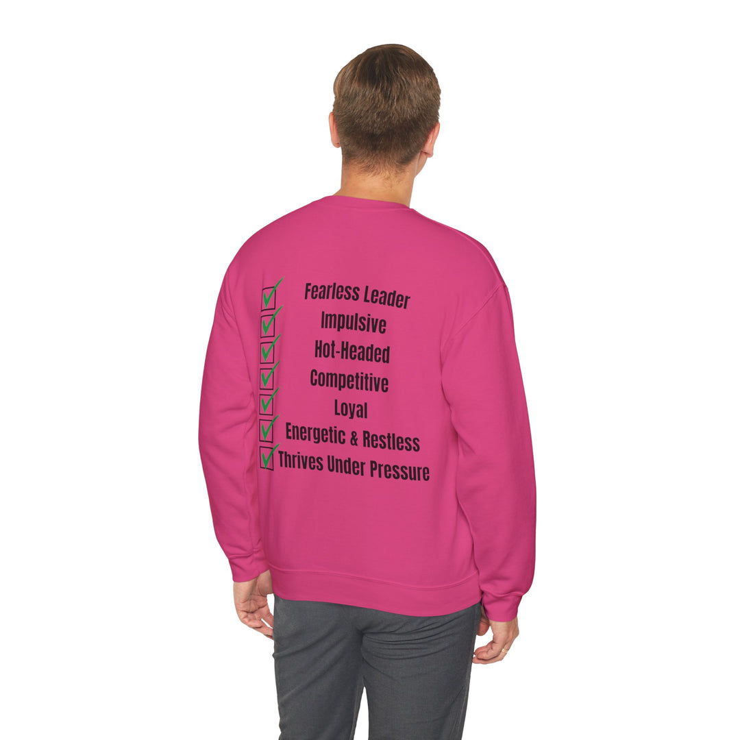 Aries Zodiac – Bold, Brave & Unstoppable Sweatshirt