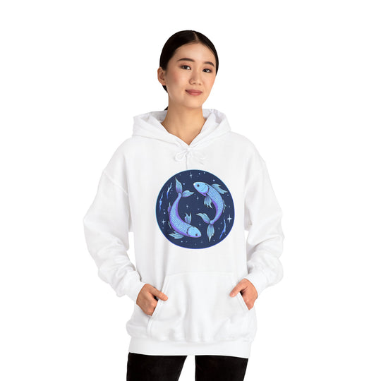 Vissen Zodiac – Dromerige, meelevende en creatieve hoodie