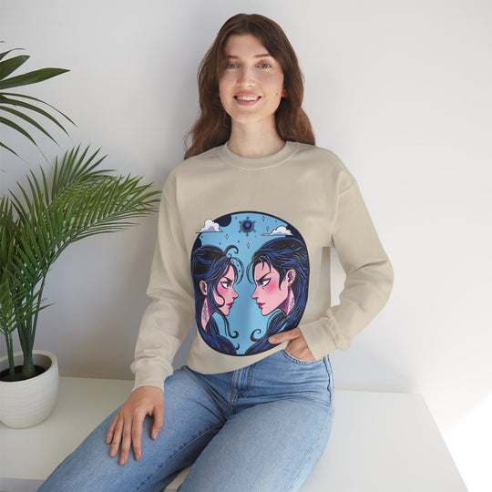 Tweelingen Zodiac – Geestig, Aanpasbaar &amp; Altijd het Leven van het Feest Sweatshirt