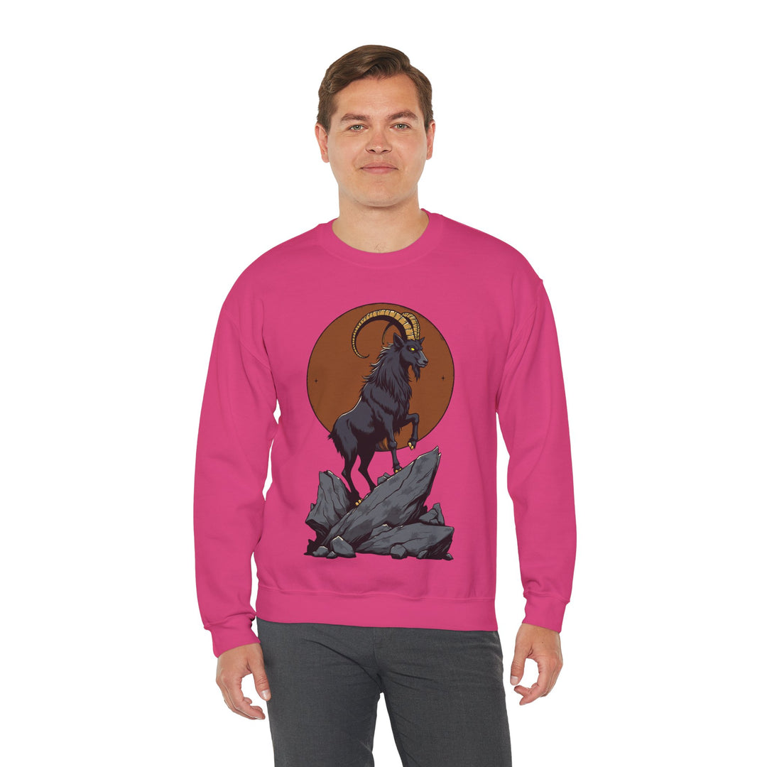 Sweatshirt mit Sternzeichen Steinbock – Ehrgeizig, entschlossen und belastbar