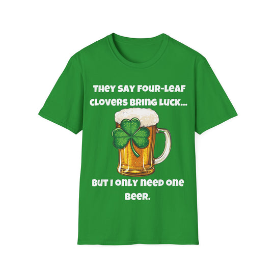 Lucky Beer T-Shirt – St. Patrick's Day Spaß &amp; Festlichkeit