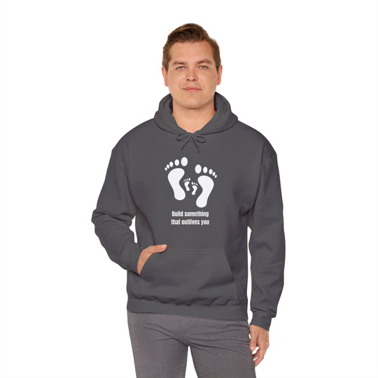 Bouw iets dat jou overleeft Hoodie – Laat een erfenis achter