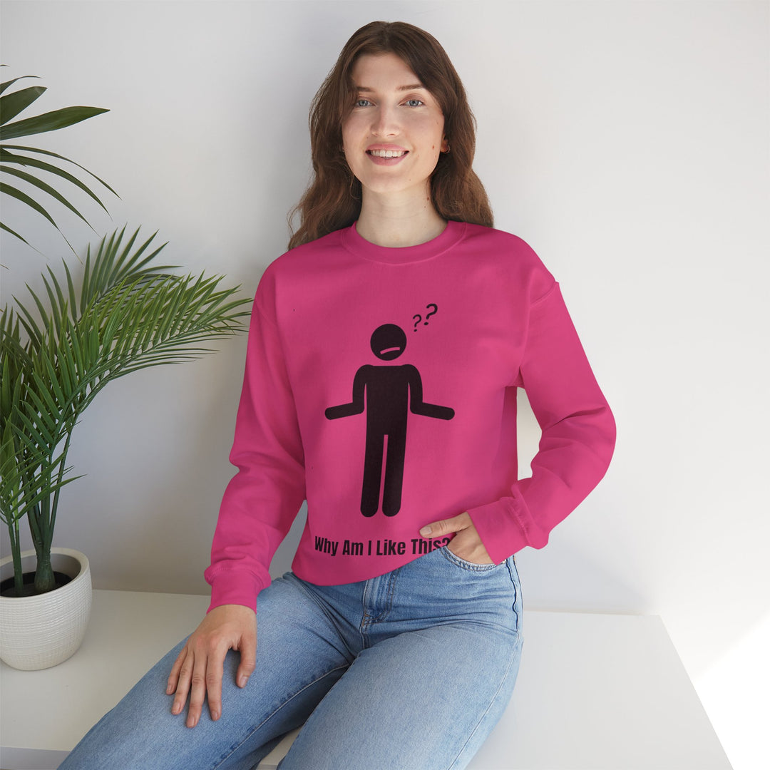 Waarom ben ik zo? Sweatshirt – Een eerbetoon aan overdenkers