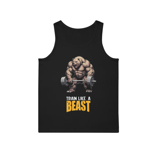 Train Like a Beast – Gym Warrior Tank Top