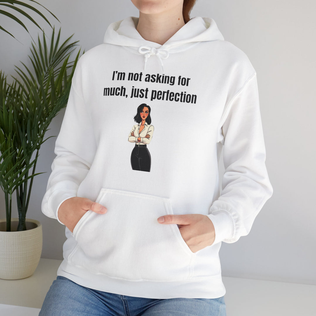 Nicht viel verlangen – Statement Hoodie