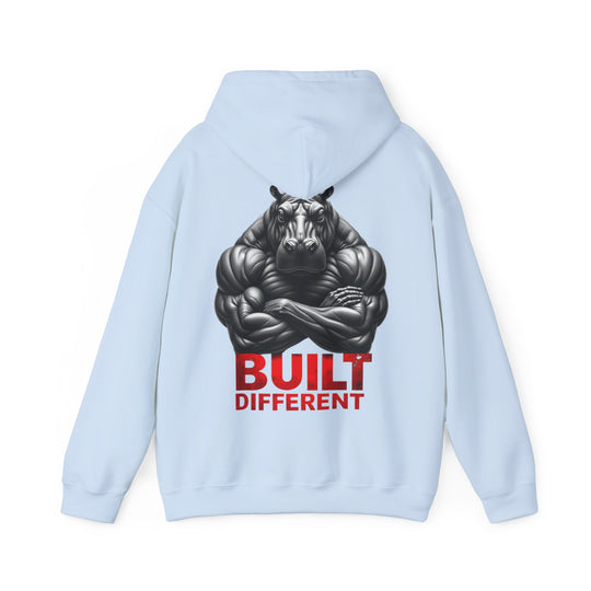 Built Different – Power Hippo Hoodie