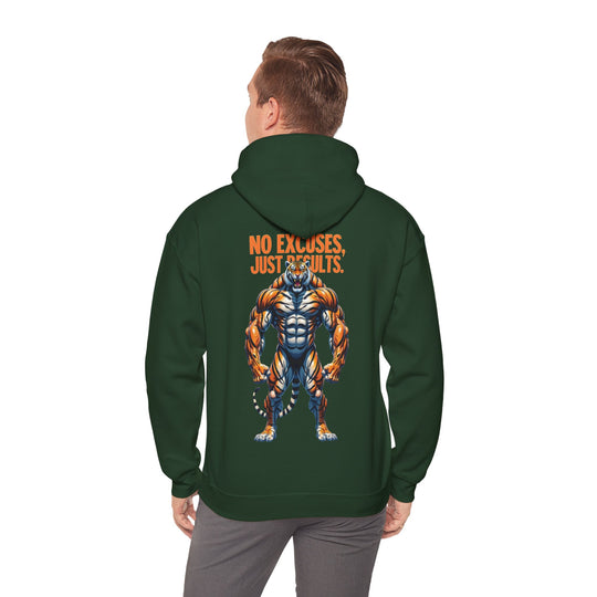 No Excuses, Just Results – Hoodie