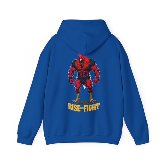 Rise and Fight – Krieger-Hahn-Hoodie