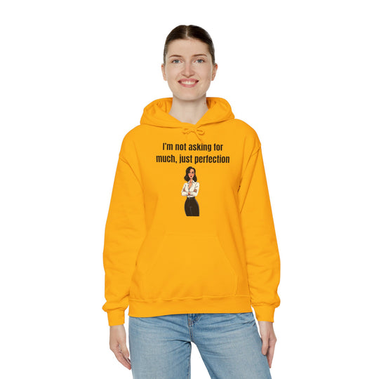 Niet veel vragen – Statement Hoodie