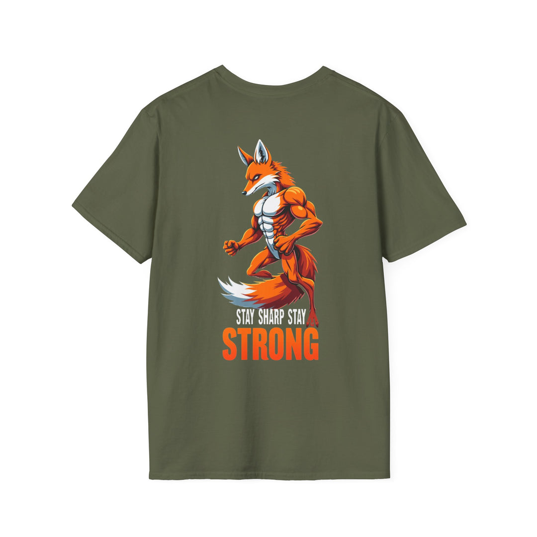 Bleib scharf, bleib stark – Fox Instinct T-Shirt