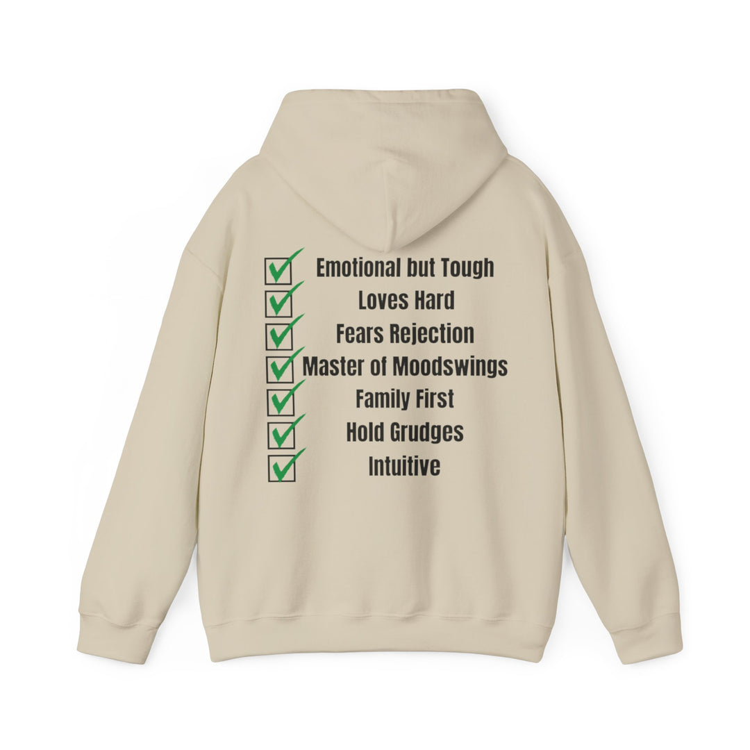 Cancer Zodiac – Cozy, Emotional & Deeply Connected Hoodie