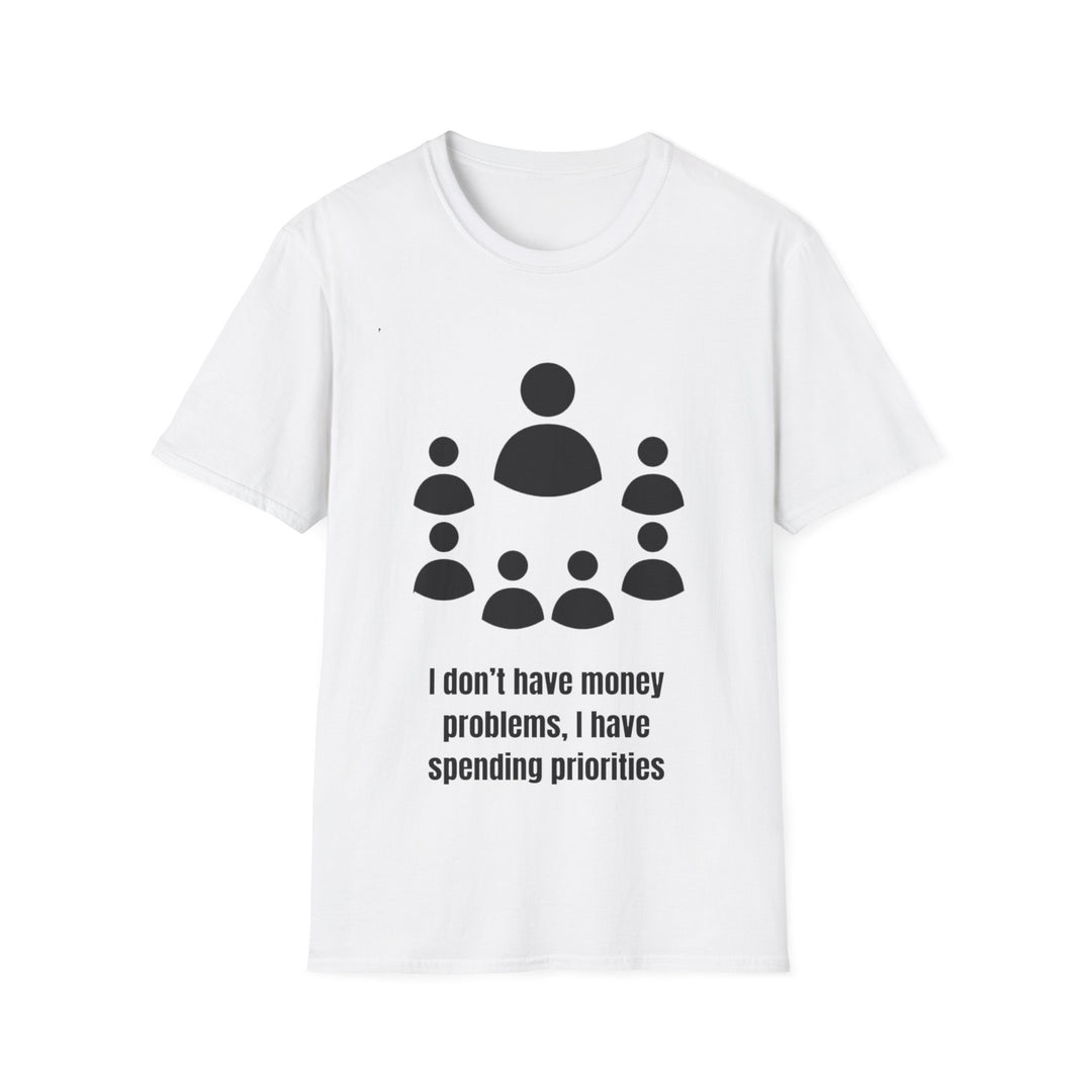 Spending Priorities T-Shirt – Budgeting, but Make It Fashion