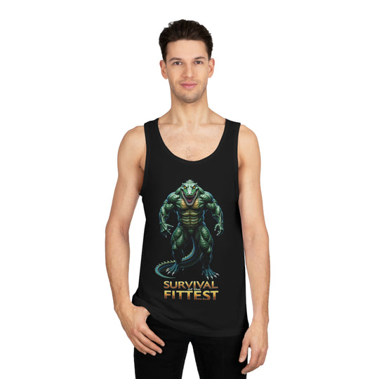 Survival of the Fittest – Krokodillen Tanktop