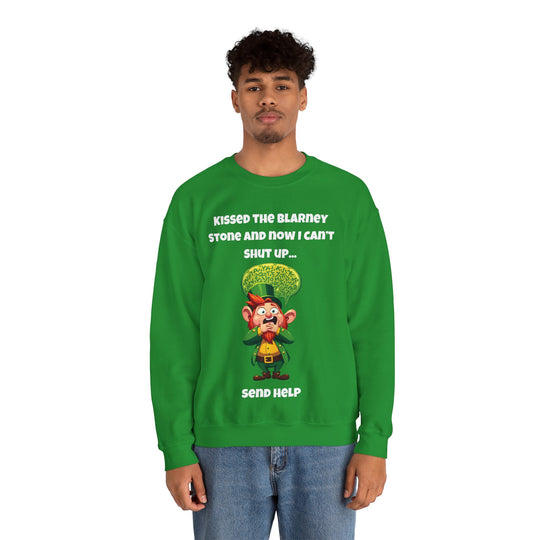 Kissed the Blarney Stone – Now I Can’t Shut Up Crewneck Sweatshirt