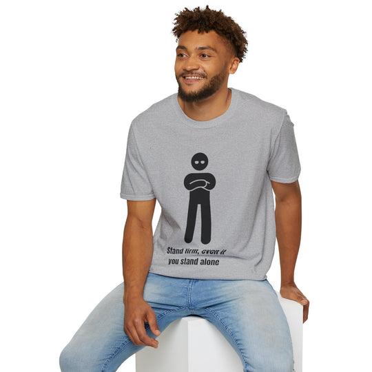 Stand Firm T-Shirt – Strength in Solitude