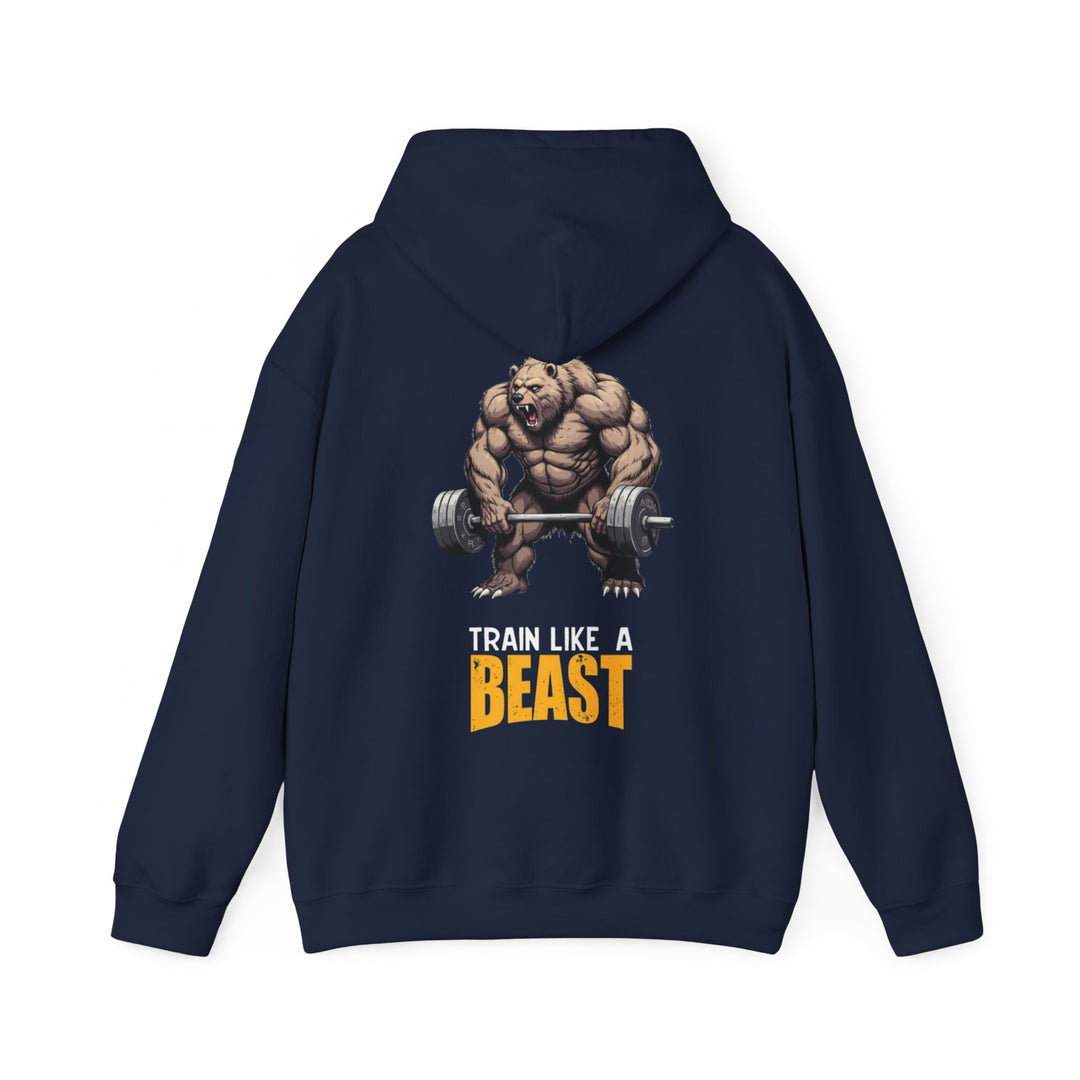 Train Like a Beast – Gym Warrior Hoodie