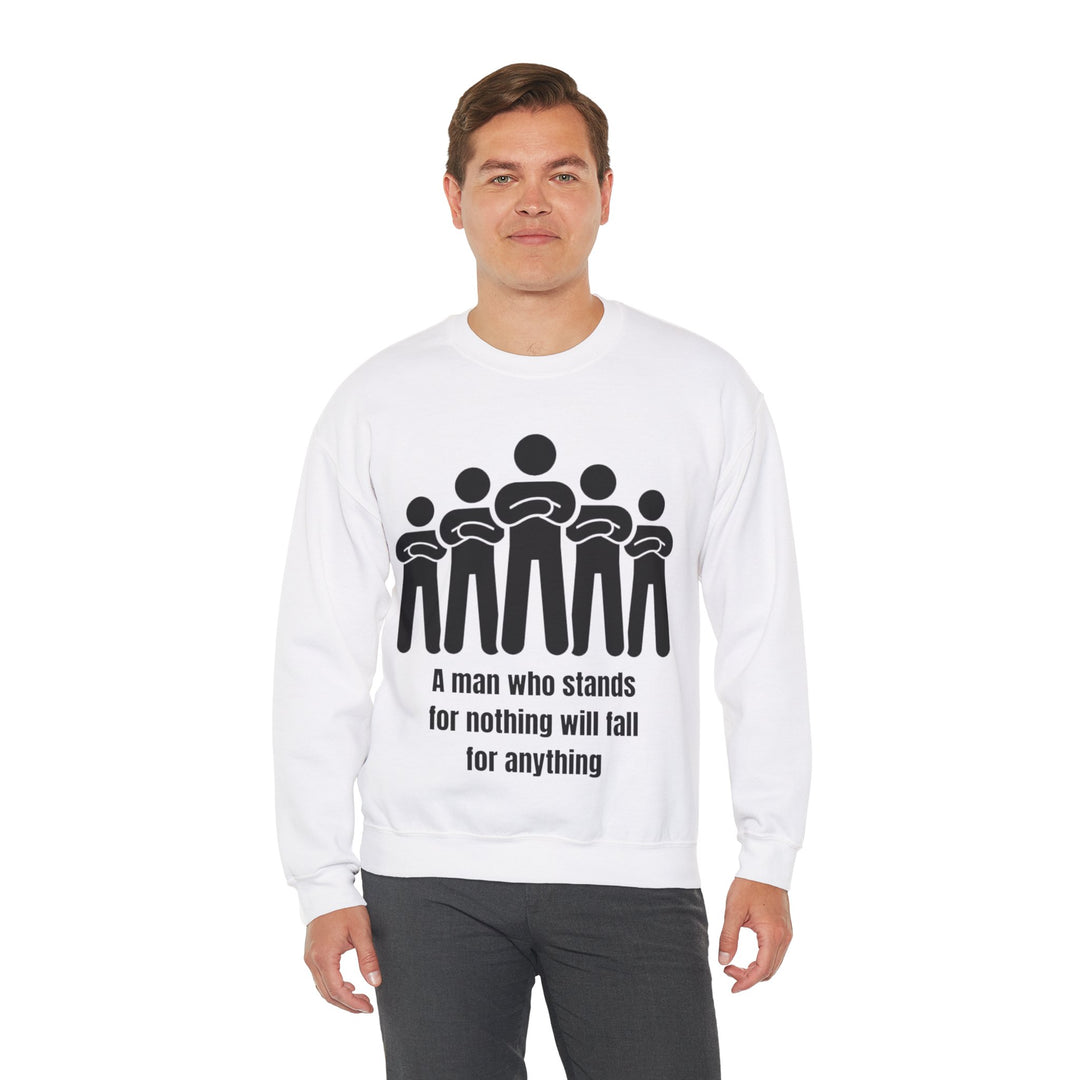 Sweatshirt Stand Tall, Stay Strong – Onwrikbare principes