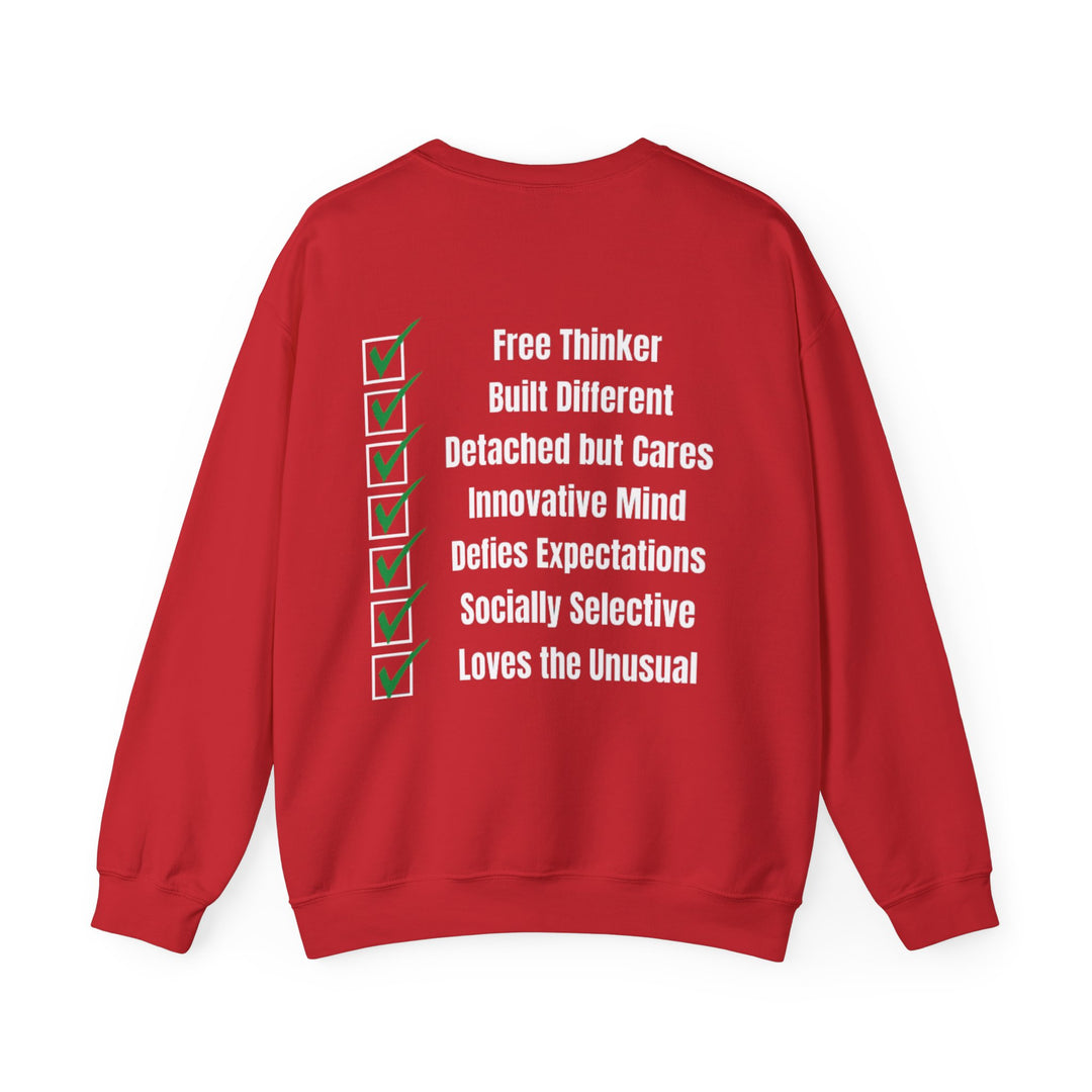 Aquarius Zodiac – Free Thinker & Visionary Spirit Sweatshirt