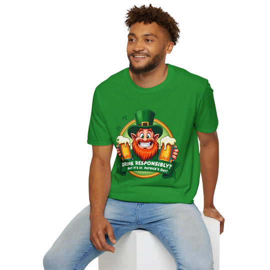 Drink Responsibly T-Shirt – St. Patrick’s Day Edition