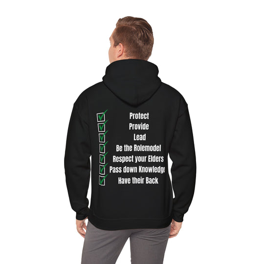 "A Real Man Protects His Own" – Men's Hoodie