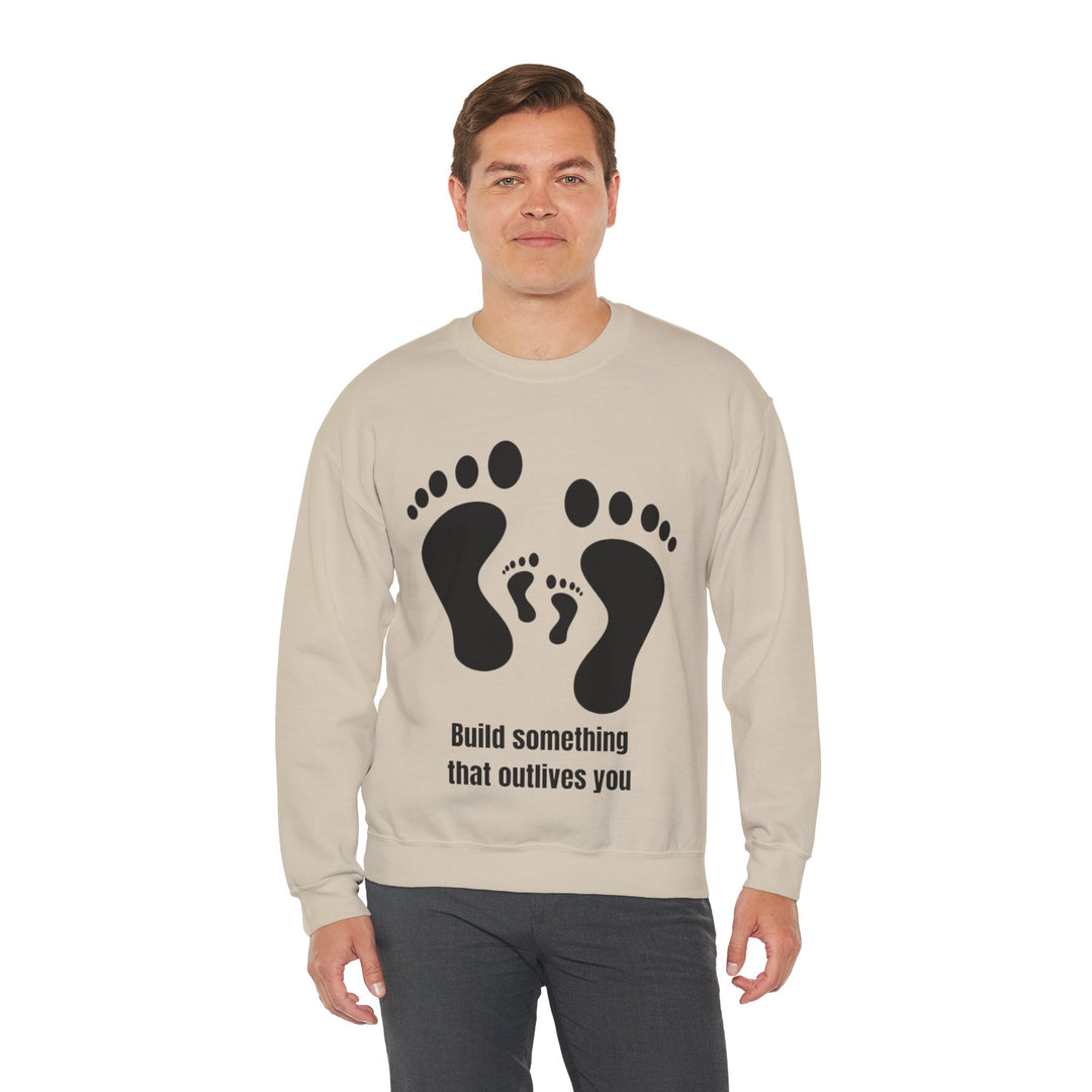 Bouw iets dat jou overleeft Sweatshirt – Legacy in Motion