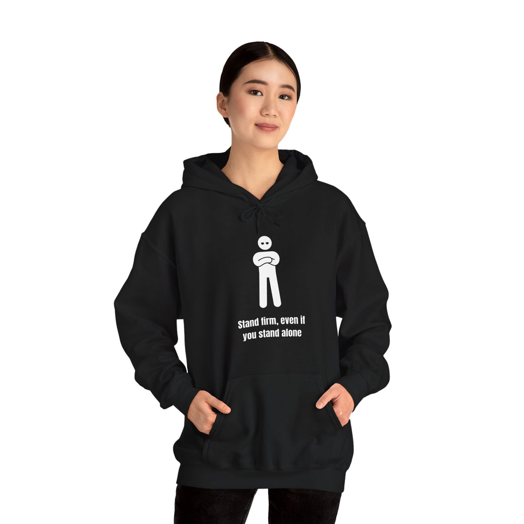 Stand Firm Hoodie – Strength in Solitude