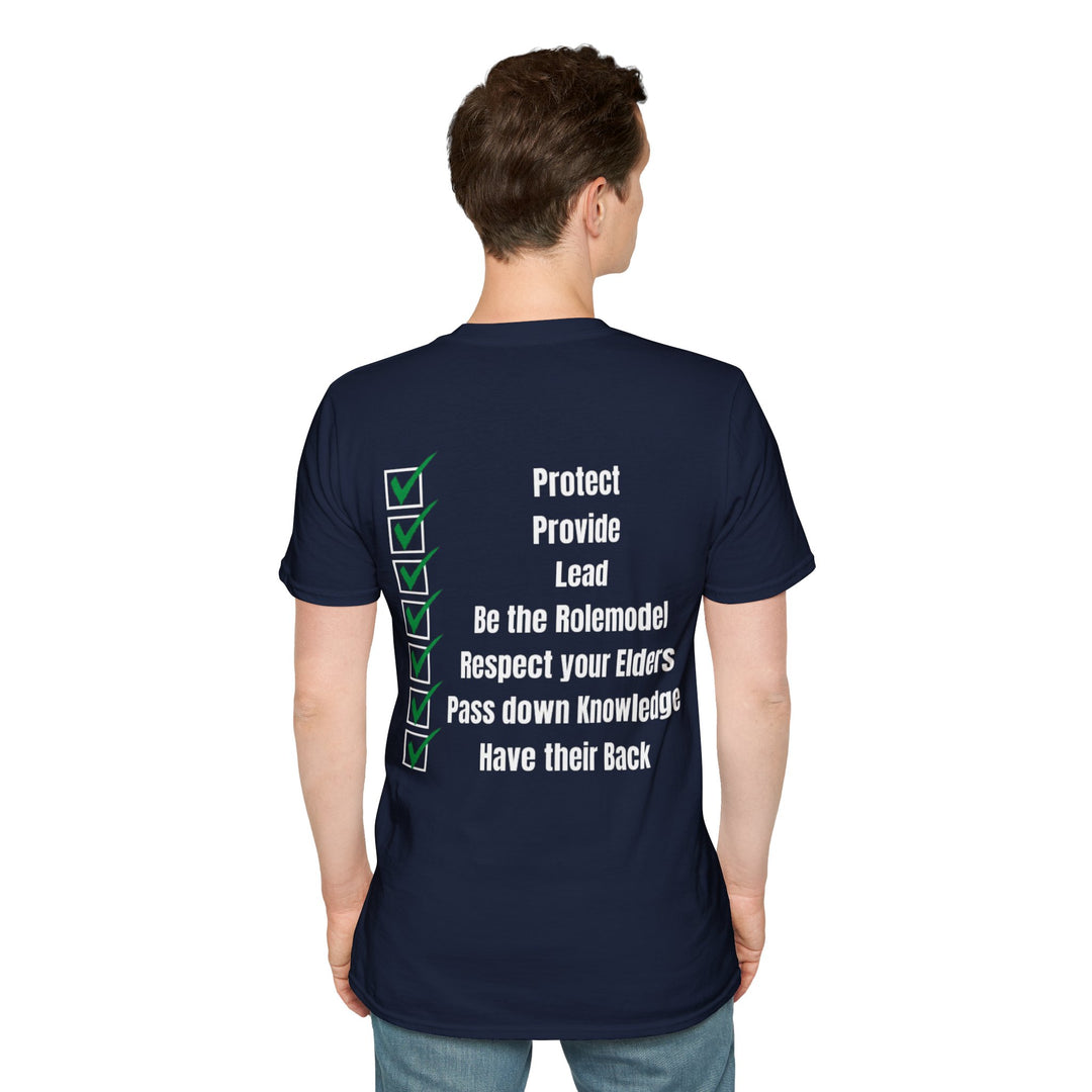 "A Real Man Protects His Own" – Men's T-Shirt