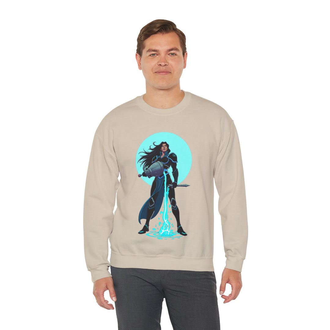 Aquarius Zodiac – Free Thinker & Visionary Spirit Sweatshirt