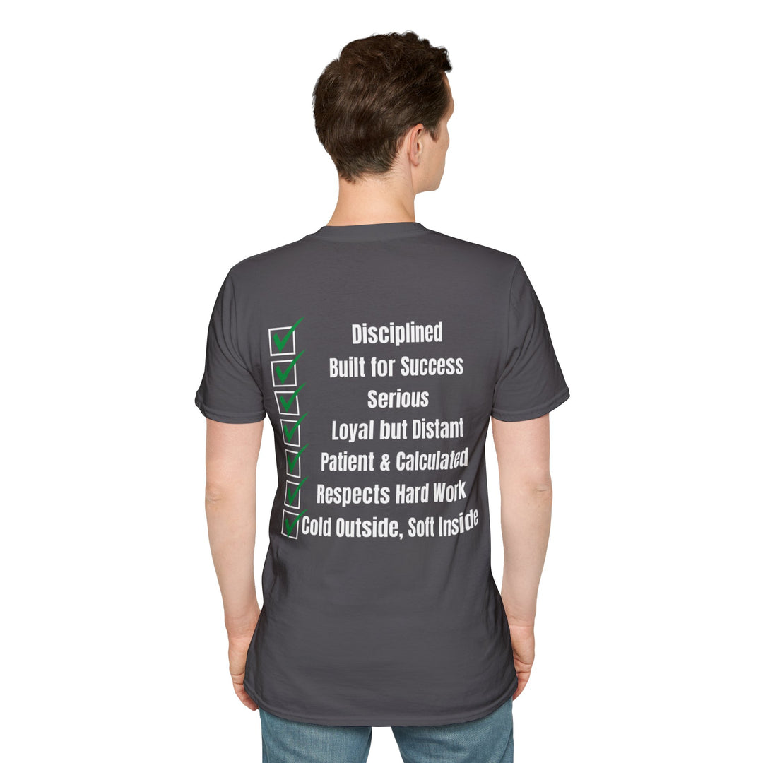 Capricorn Zodiac T-Shirt – Disciplined, Inspirational & Resilient