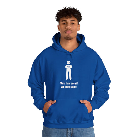 Stand Firm Hoodie – Kracht in eenzaamheid