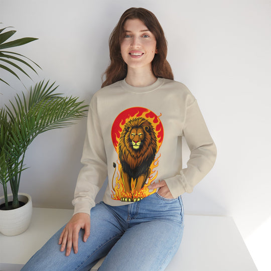 Leo Zodiac – Onverschrokken &amp; Vurig Sweatshirt 