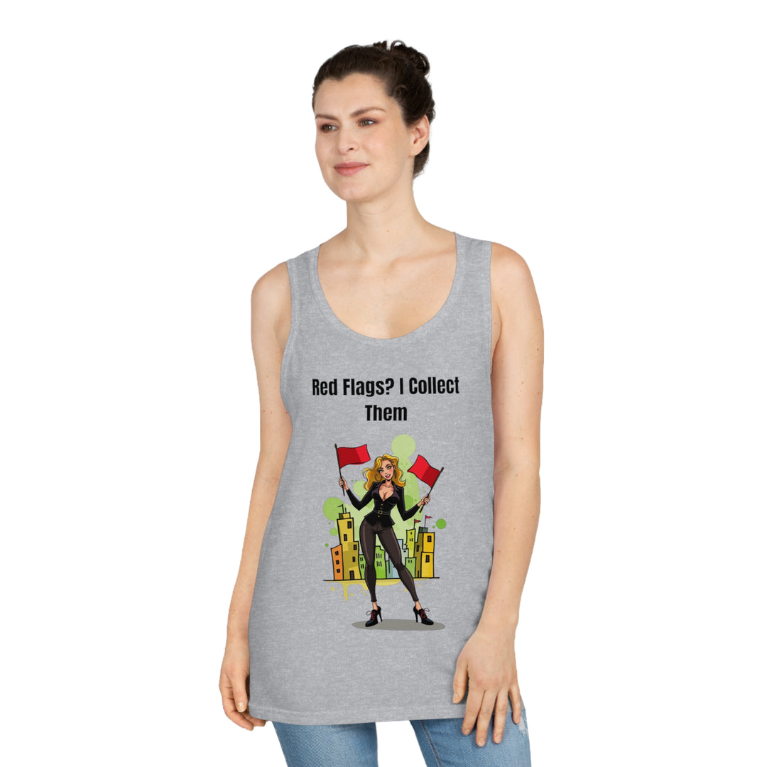 Red Flags? I Collect Them – Bold Women’s Tank Top