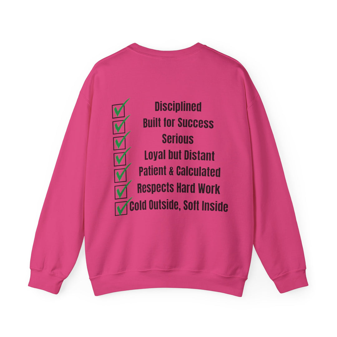 Capricorn Zodiac Sweatshirt – Ambitious, Determined & Resilient