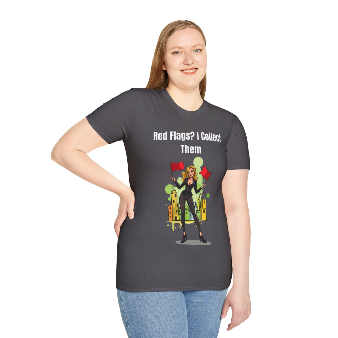 Red Flags? I Collect Them – Women’s Statement T-Shirt