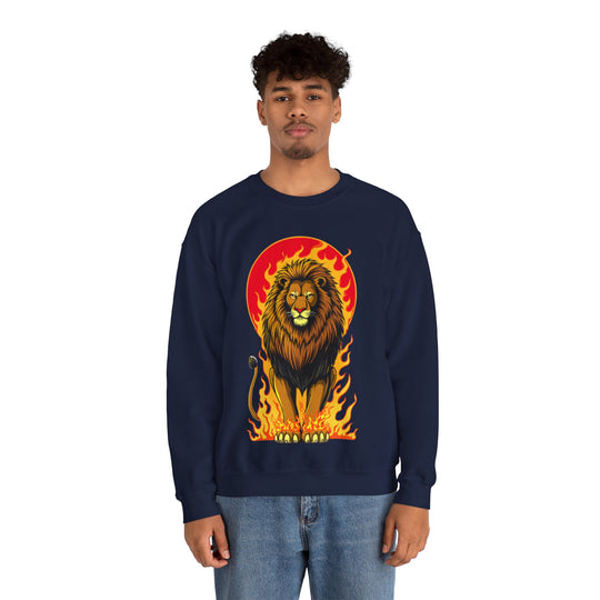 Leo Zodiac – Furchtloses und feuriges Sweatshirt