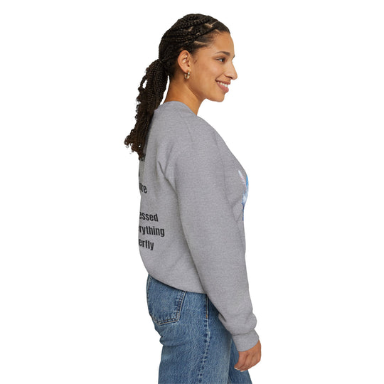 Waage Sternzeichen – Glatter Redner &amp; Gesellschaftsschmetterling Sweatshirt 