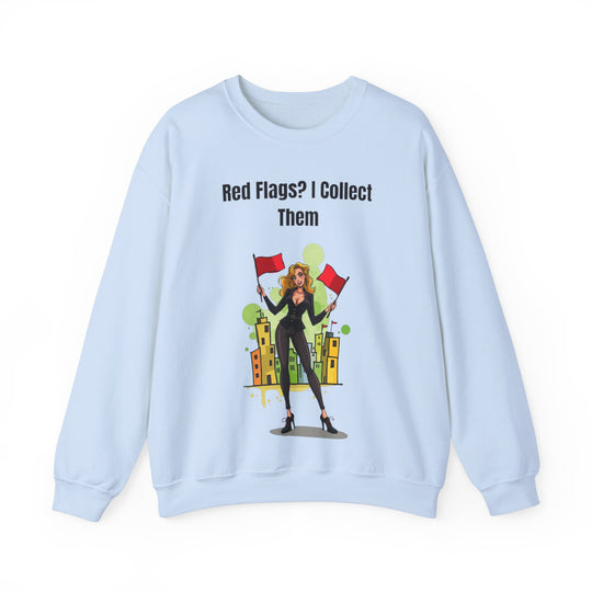 Rode vlaggen? Ik verzamel ze – Dames Cozy Sweatshirt