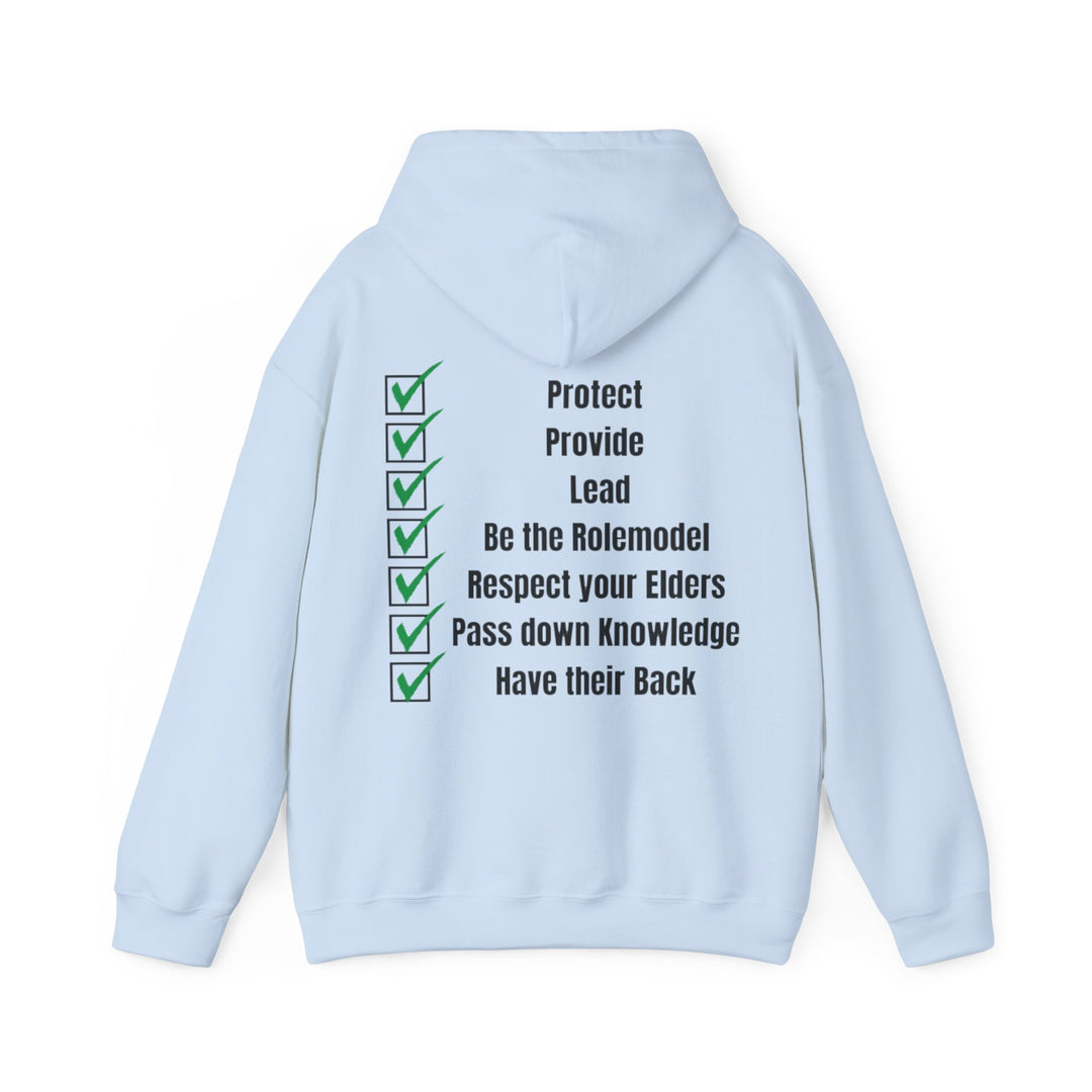 "A Real Man Protects His Own" – Men's Hoodie