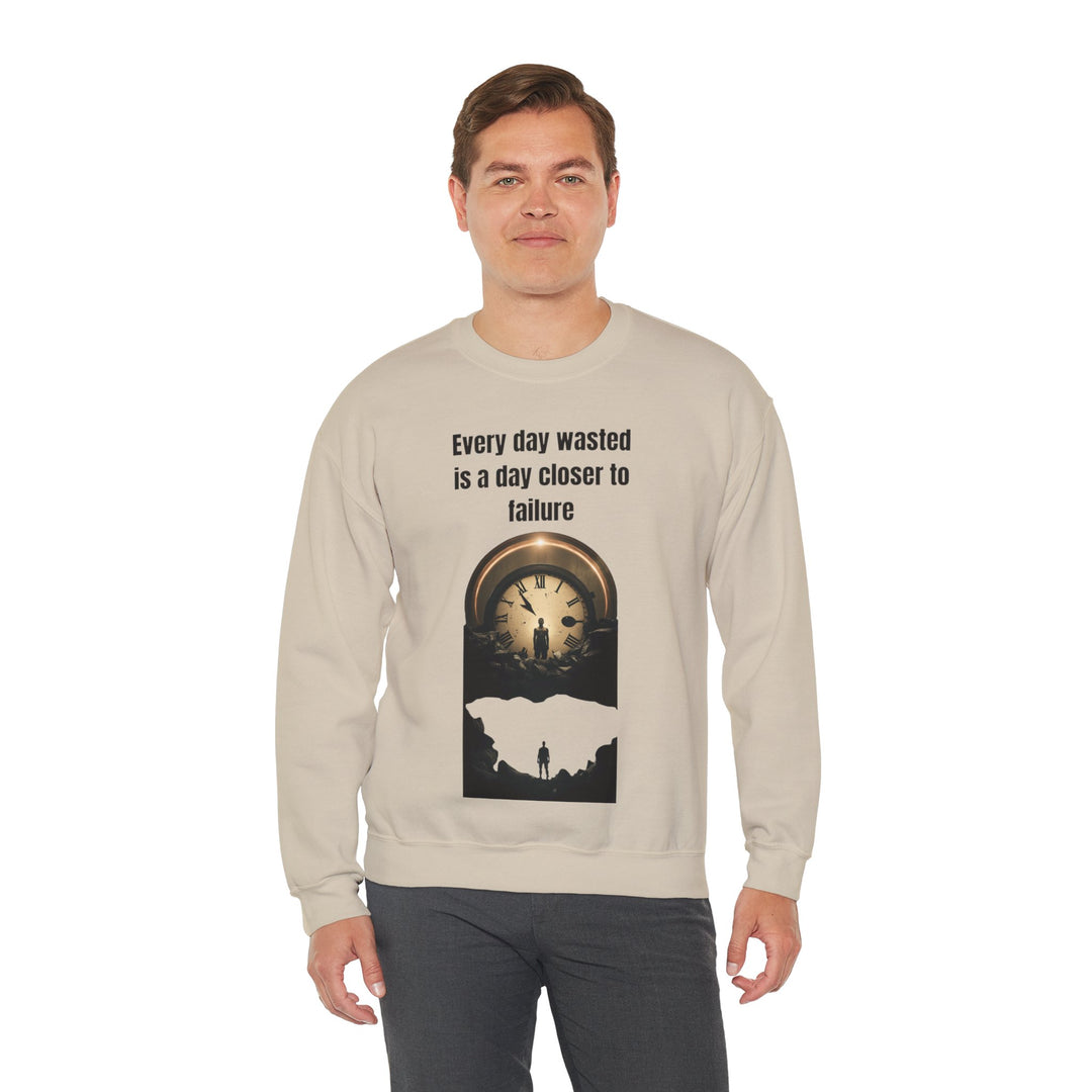 No Time to Waste – Men's  Sweatshirt