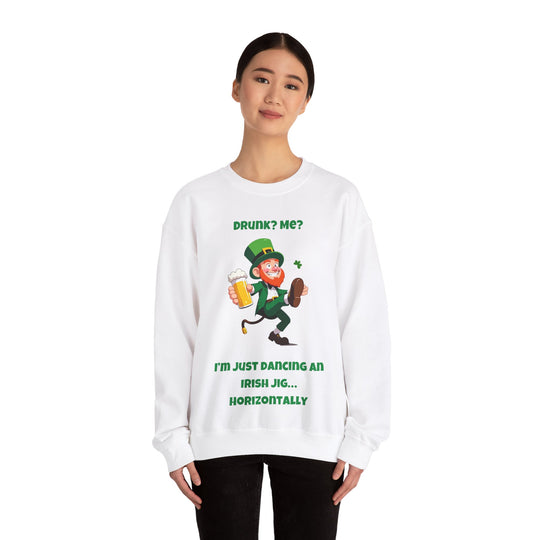 Drunk Jig Sweatshirt – St. Patrick's Day Spaß &amp; Festlichkeit