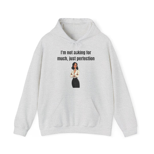 Niet veel vragen – Statement Hoodie