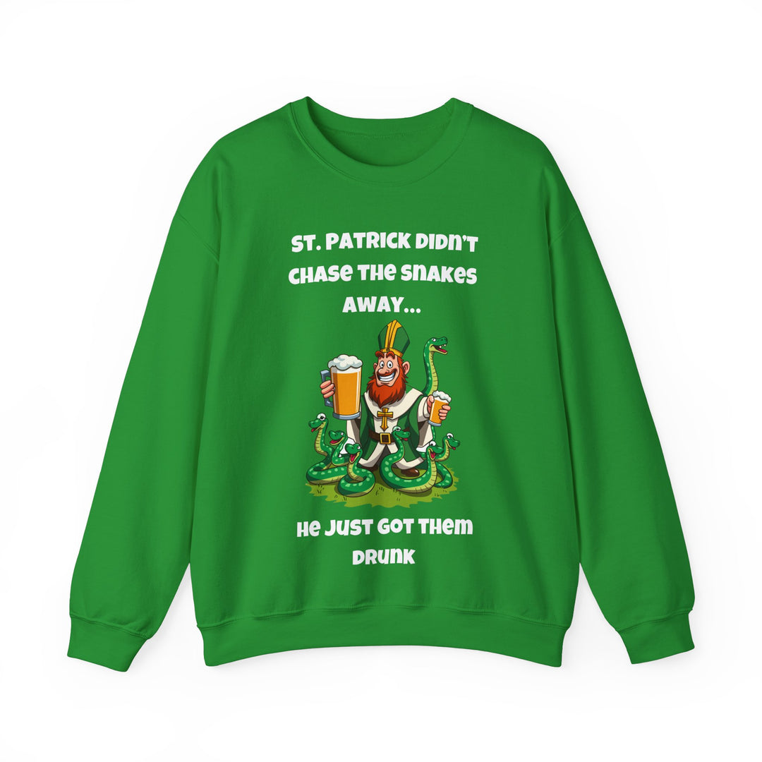 Drunk Snakes Sweatshirt – St. Patrick’s Day with a Twist